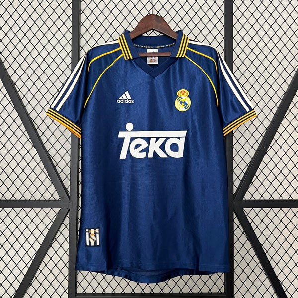 Tailandia Camiseta Real Madrid Replica Tercera Ropa Retro 1998 2000